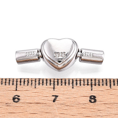 925 Sterling Silver European Clasps STER-T007-141P-1