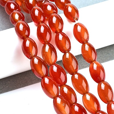 Natural Carnelian Beads Strands G080-1