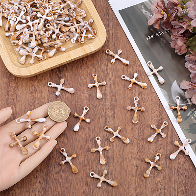 150Pcs Acrylic Pendants OACR-SP0001-07-1