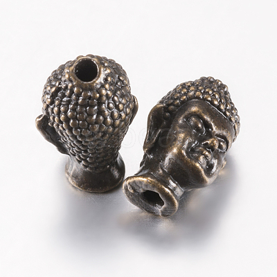 Tibetan Style Alloy Beads PALLOY-F200-07AB-1