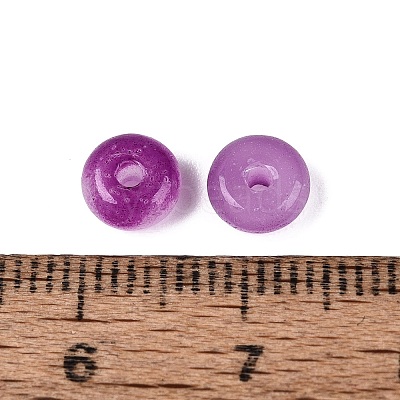 Baking Paint Imitation Jade Glass Beads GL-N006-01A-03-1
