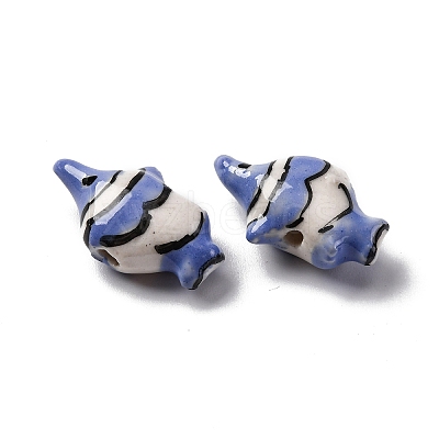 Handmade Porcelain Beads PORC-R002-02J-1