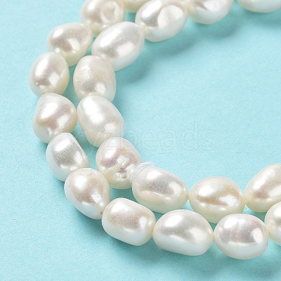 Natural Cultured Freshwater Pearl Beads Strands PEAR-Z002-20-1