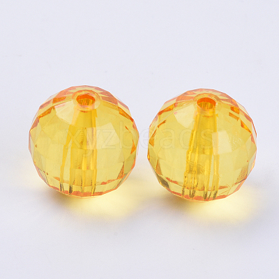 Transparent Acrylic Beads X-TACR-Q254-8mm-V24-1
