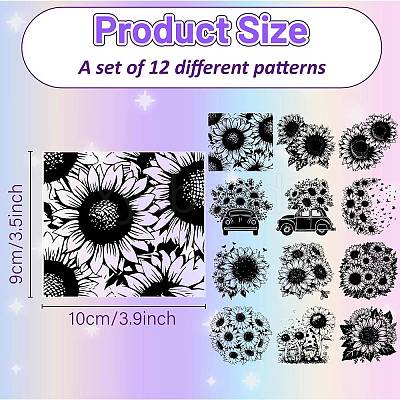 PVC Lamp Film for DIY Colorful Light Hanging Lamp Frosted Glass Jar DIY-WH0505-031-1