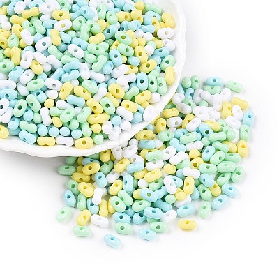 Opaque Acrylic Beads MACR-T048-02M-03-1