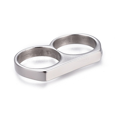 Tarnish Resistant 304 Stainless Steel Finger Rings RJEW-O032-13P-1