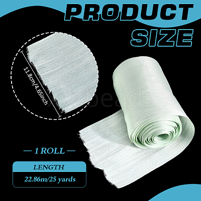 Chiffon Ribbon OCOR-WH0101-220A-1