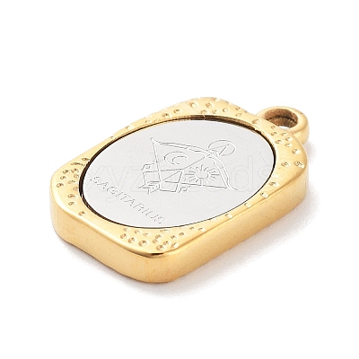 304 Stainless Steel Pendants STAS-F303-A09-1