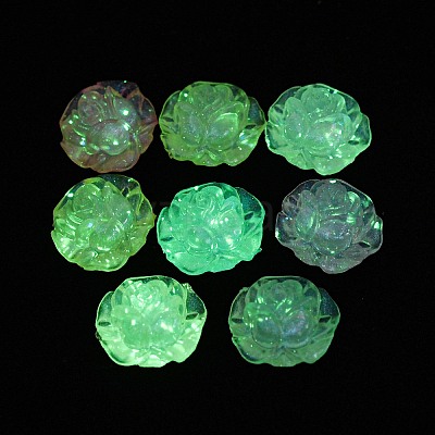Luminous Acrylic Beads MACR-D024-25-1