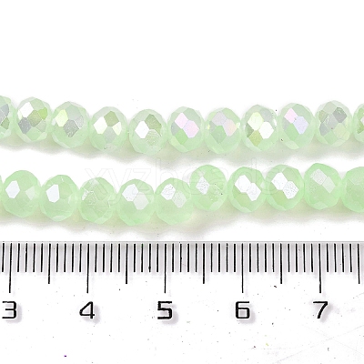 Baking Electroplate Glass Beads Strands LS-DGLA-A039-J10mm-B17-1