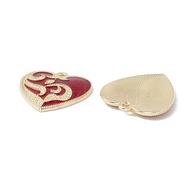 Halloween Alloy Enamel Pendants FIND-G024-06LG-1