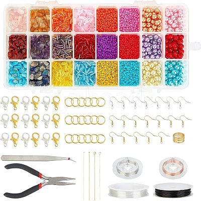 DIY Jewelry Set Making Kits DIY-NB0001-58-1