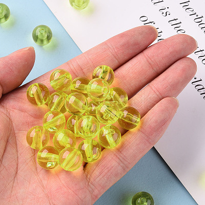 Transparent Acrylic Beads MACR-S370-A12mm-717-1