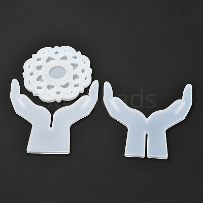 DIY Shelf Silicone Statue Molds DIY-L057-04-1