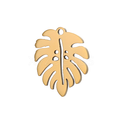 304 Stainless Steel Pendants STAS-OY016-27G-1