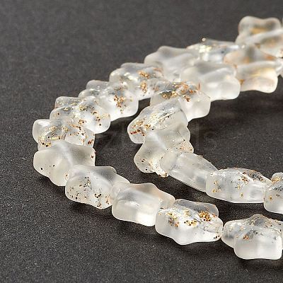Transparent Glass Beads Strand X1-GLAA-F112-04K-1