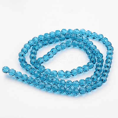 Transparent Glass Bead Strands X-GLAA-G013-8mm-51-1