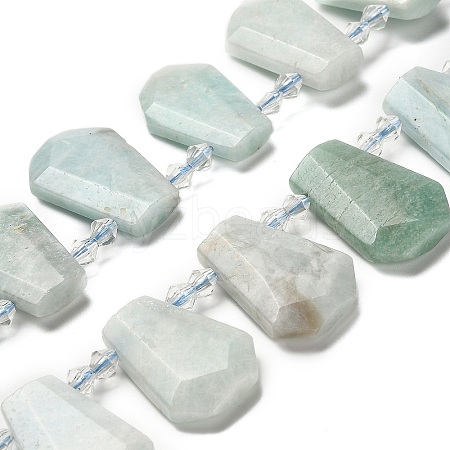 Natural Amazonite Beads Strands G-H078-A06-01-1