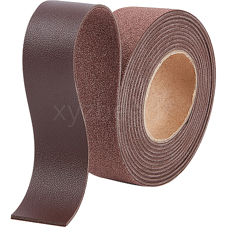 2M PVC Imitation Leather Ribbons SRIB-WH0011-125B-05-1