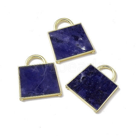 Natural Sodalite Pendants G-G977-04G-03-1