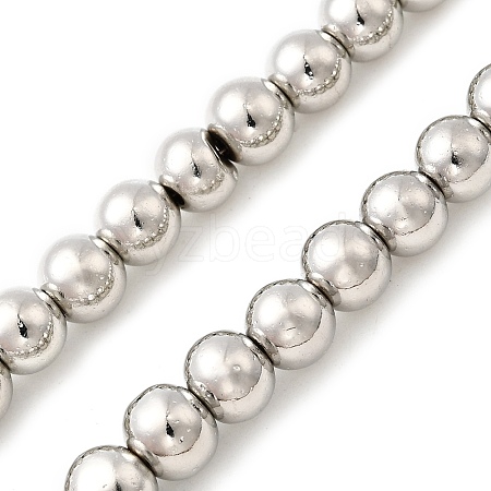 Electroplate Glass Beads Strands EGLA-F166-01B-P-1
