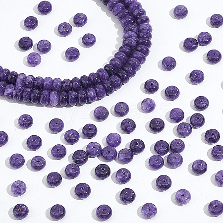  2 Strands Natural Amethyst Beads Strands G-NB0004-92-1