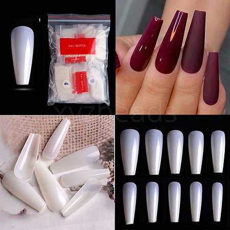 Plastic Seamless False Nail Tips MRMJ-T050-02Q-02-1