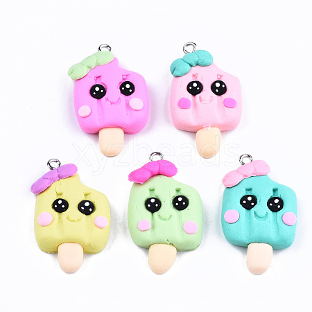 Handmade Polymer Clay Charms CLAY-T016-63-1