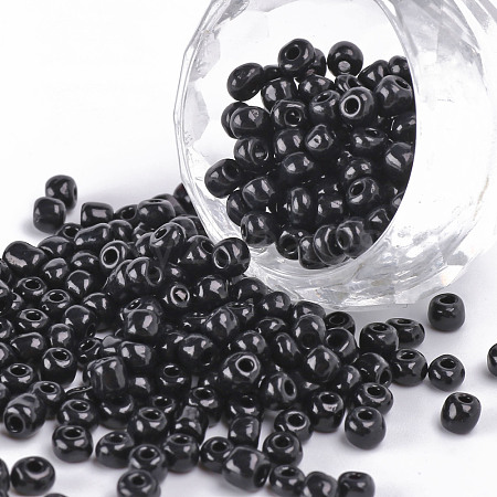 (Repacking Service Available) Glass Seed Beads SEED-C019-4mm-49-1