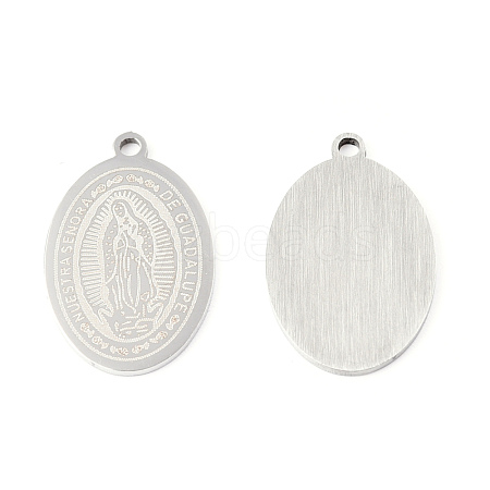 Non-Tarnish 201 Stainless Steel Pendants STAS-N091-175P-1