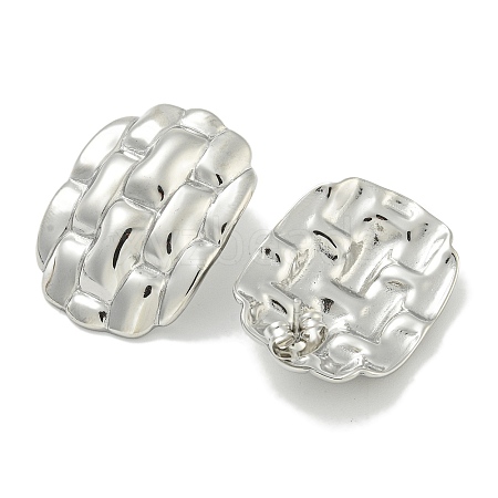 Non-Tarnish 304 Stainless Steel Stud Earrings EJEW-G400-31P-1