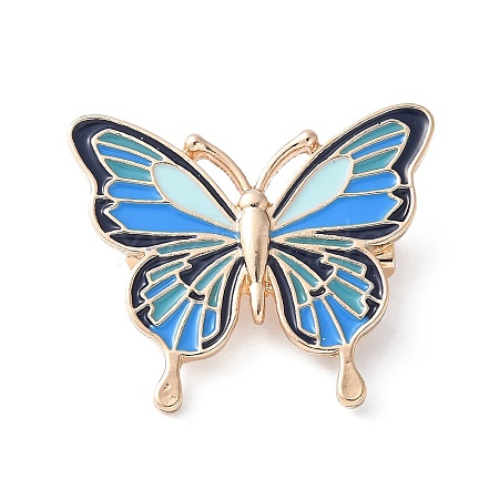 Butterfly Enamel Pins JEWB-Z036-01G-02-1