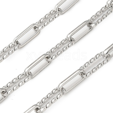 304 Stainless Steel Link Chains CHS-Z004-15P-1