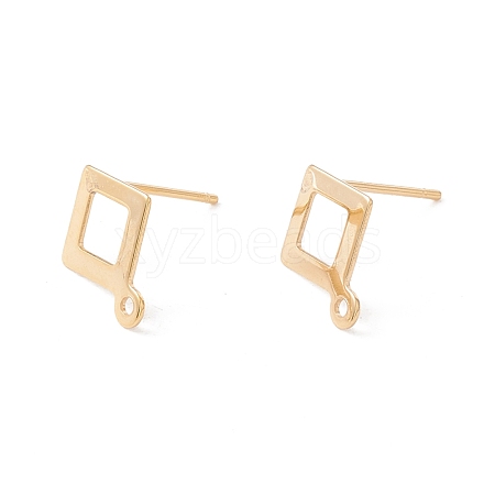 201 Stainless Steel Stud Earring Findings STAS-P308-10G-1