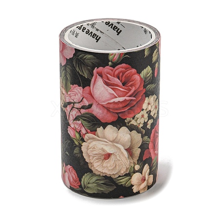 Flower Decorative Paper Tapes STIC-C006-01E-1