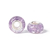 Rondelle Resin European Beads RPDL-A001-01-03-3