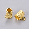 Tibetan Style Alloy Tube Bails K095T011-2