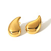 Stainless Steel Teardrop Stud Earrings XY8180-5