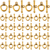 120Pcs Tibetan Style Alloy Toggle Clasps FIND-SP0001-21AG-1