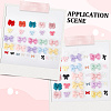 120Pcs 6 Styles Opaque Resin Cabochons CRES-SP0001-06-4
