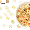 166Pcs 50G Transparent Acrylic Beads OACR-YW0003-77G-1