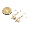 Natural Pearl Pendant Necklace & Dangle Earrings X-SJEW-JS01276-6