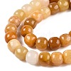 Natural Topaz Jade Beads Strands G-T138-137-3