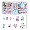 Yilisi 180Pcs Sew on Rhinestone DIY-YS0001-38-29