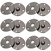 10Pairs Alloy Snap Buttons FIND-CY0001-53B-1