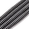 Matte Style Electroplate Non-magnetic Synthetic Hematite Beads Strands X-G-M007-76-1