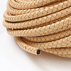 Braided Leather Cord WL-F009-B10-6mm-2