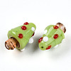 Handmade Lampwork Bumpy Beads LAMP-T022-02A-05-2