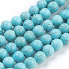 Synthetic Turquoise Beads Strands X-TURQ-S192-10mm-2-1